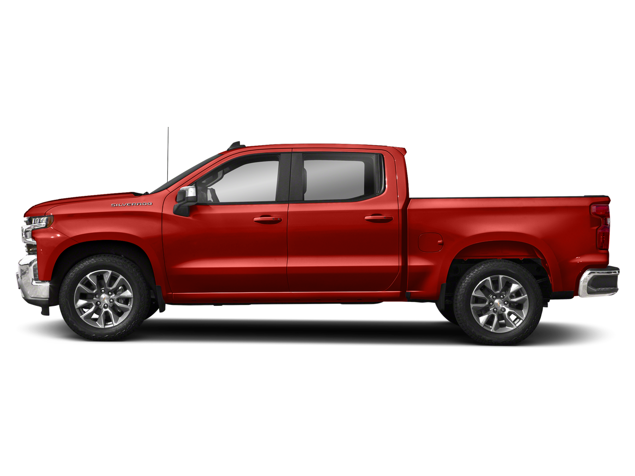 2020 Chevrolet Silverado 1500 — rear three-quarter view