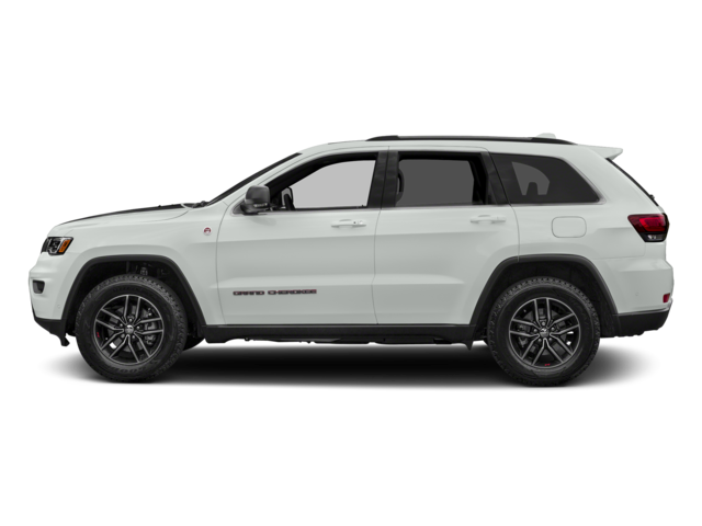 2017 Jeep Grand Cherokee — rear three-quarter view