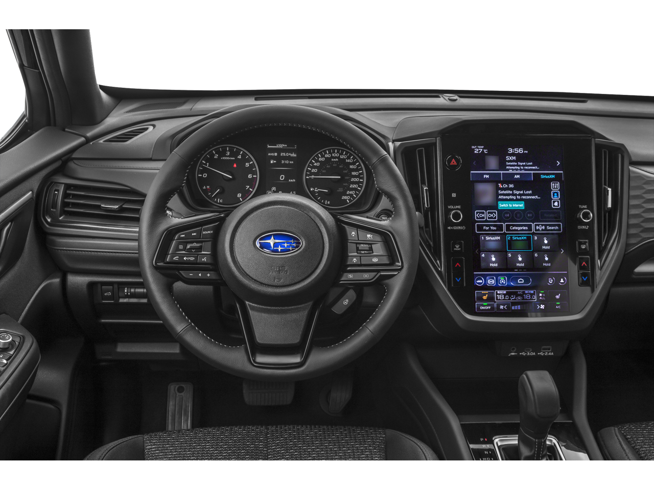 2025 Subaru Forester — interior view