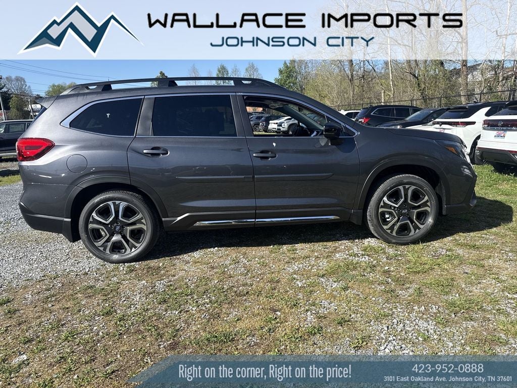 2026 Subaru ASCENT Limited 7-Passenger in Magnetite Gray Metallic — front three-quarter view