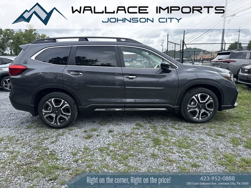 2026 Subaru ASCENT Touring 7-Passenger in Magnetite Gray Metallic — front three-quarter view