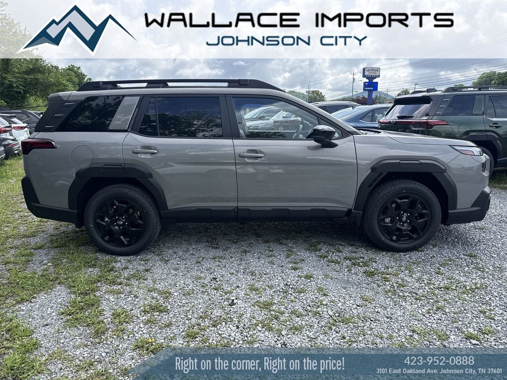 2026 Subaru OUTBACK Limited in River Rock Pearl — front three-quarter view
