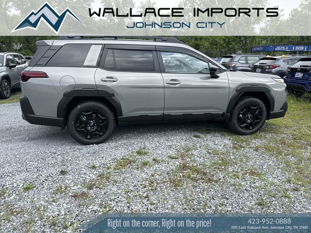 2026 Subaru OUTBACK Limited in River Rock Pearl — front three-quarter view