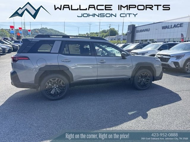 2026 Subaru OUTBACK Limited XT in River Rock Pearl — front three-quarter view