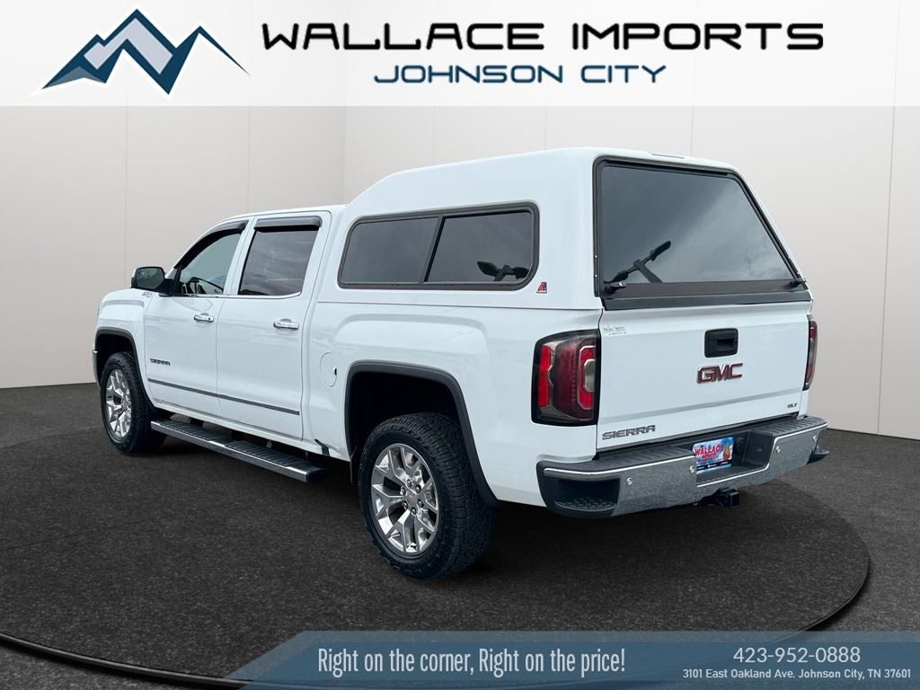 2017 GMC Sierra 1500 — rear three-quarter view