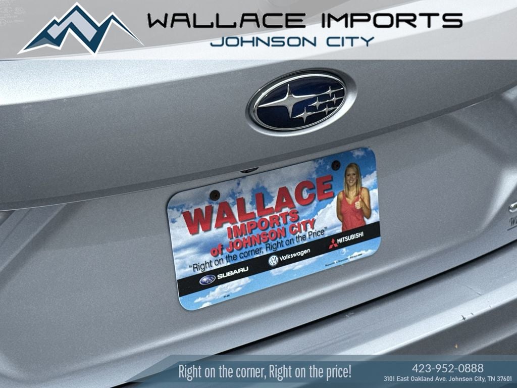 2024 Subaru Crosstrek Premium in Ice Silver Metallic — front three-quarter view
