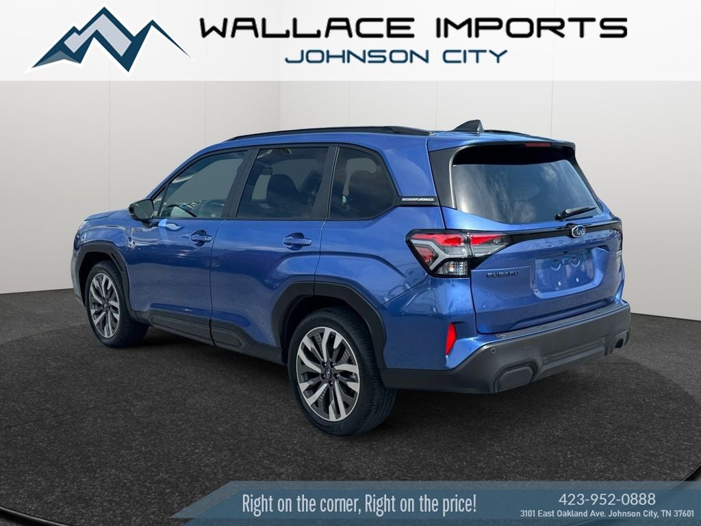 2025 Subaru Forester Hybrid — rear three-quarter view
